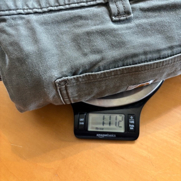 Carhartt 40/30 Relaxed Fit Double Knee Green Cargo Chinos - Picture 10 of 10